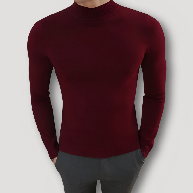 Turtleneck Slim Fit Long Sleeve Sweater in Australia