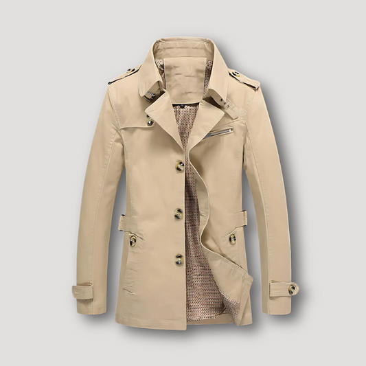 Old Money Waterproof Trench Coat Coat for Men