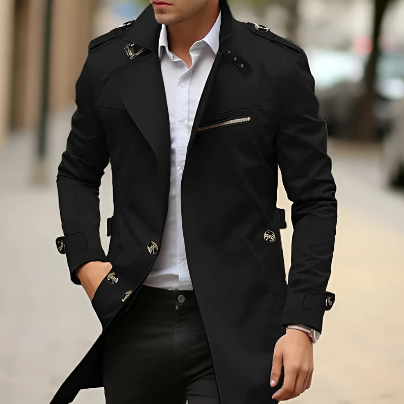 Old Money Waterproof Trench Coat Coat for Men