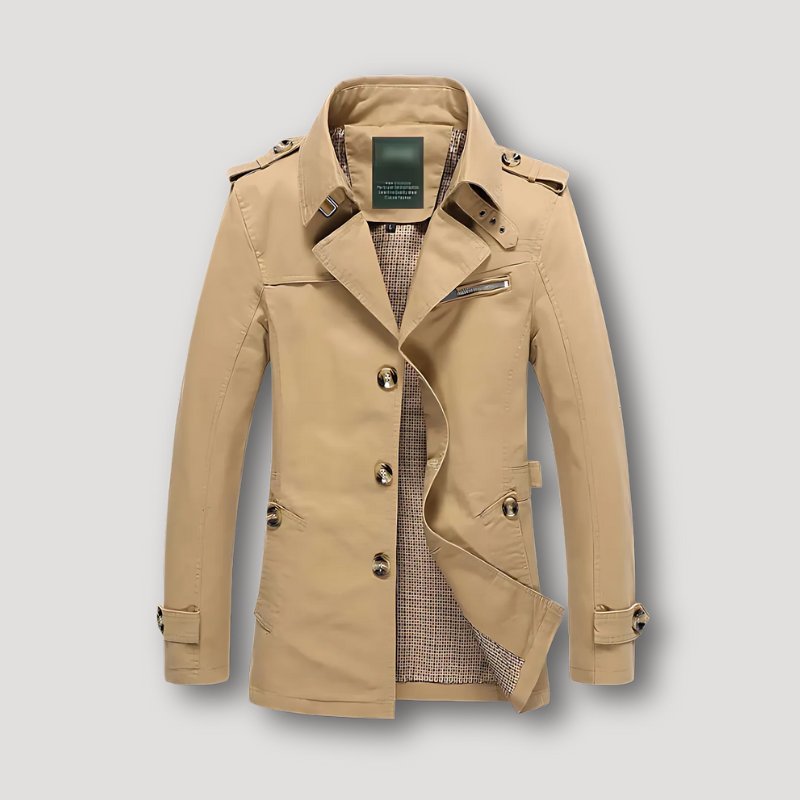 Old Money Waterproof Trench Coat Coat for Men