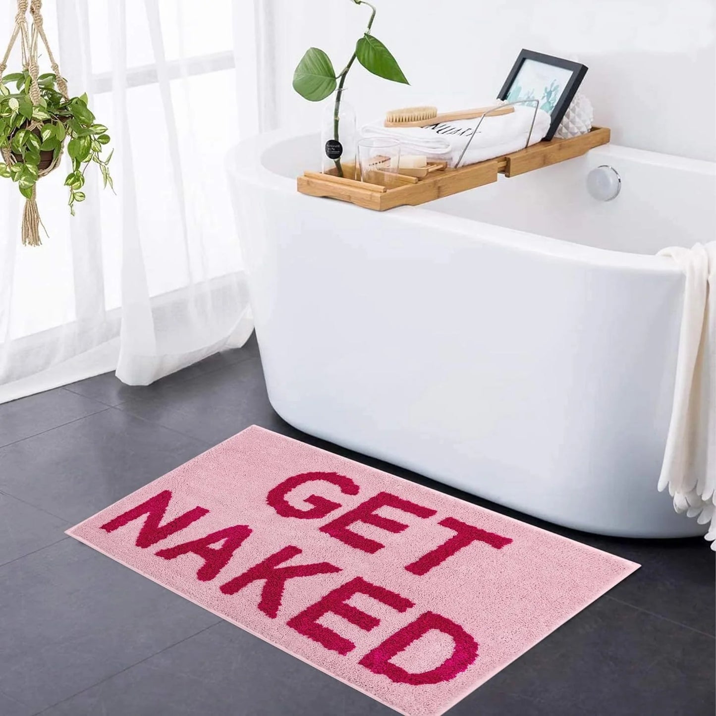 Soft Tufted Bath Mat - Slip-Resistant - Perfect Design