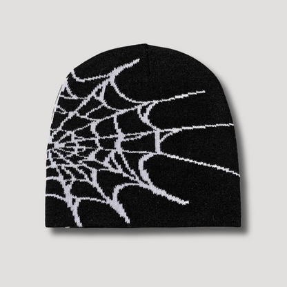 Spider Web Beanie Cap For Men