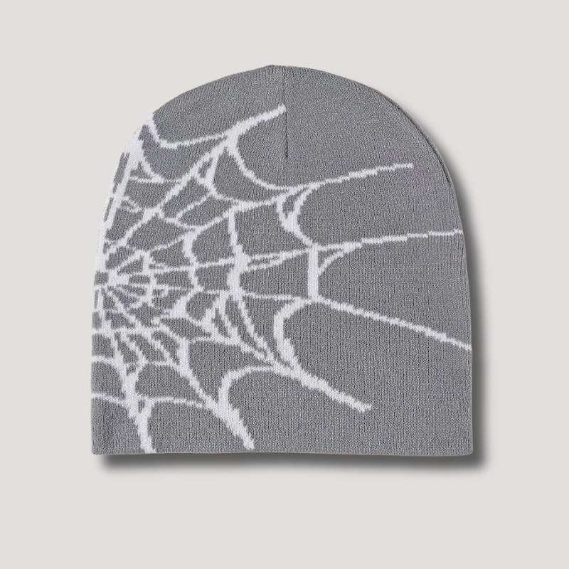 Spider Web Beanie Cap For Men