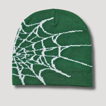 Spider Web Beanie Cap For Men