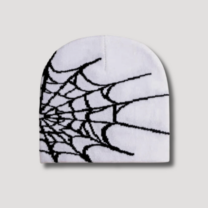 Spider Web Beanie Cap For Men