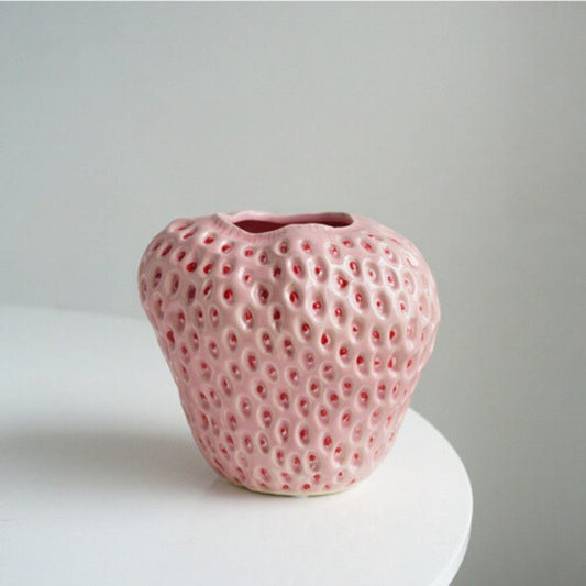 Strawberry Style Vase - Unique Design - Versatile Use
