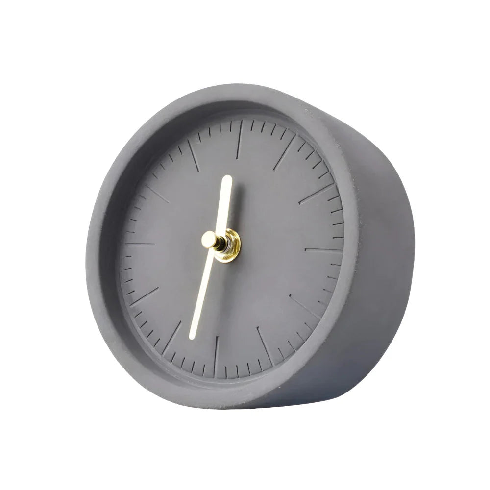 Style Display Clock - Modern Elegance - Clean Aesthetic