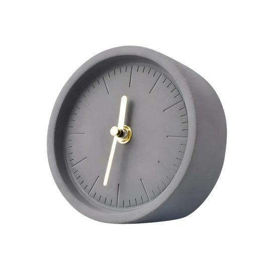 Style Display Clock - Modern Elegance - Clean Aesthetic