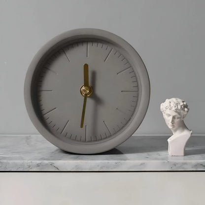 Style Display Clock - Modern Elegance - Clean Aesthetic
