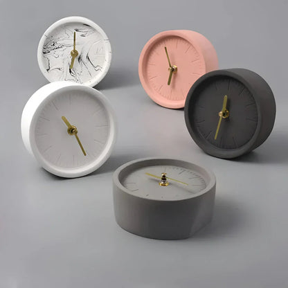 Style Display Clock - Modern Elegance - Clean Aesthetic