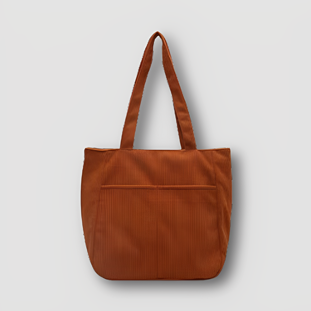 Durable Corduroy Large Capacity Handbag Tote Bag