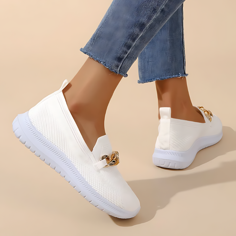 Slip On Knit Sneakers For Women