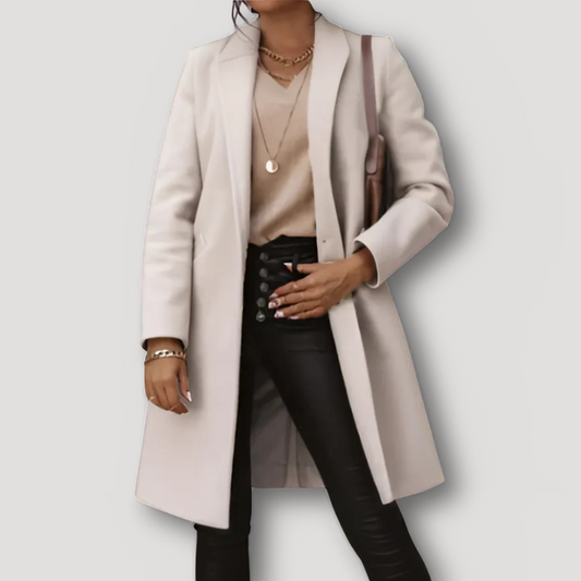 Tailored Longline Coat for Women