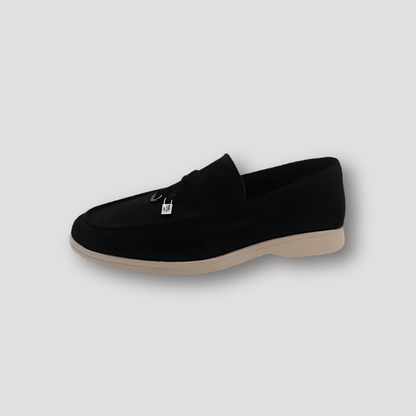 Suede Loafers Non Slip Flat Shoes Women