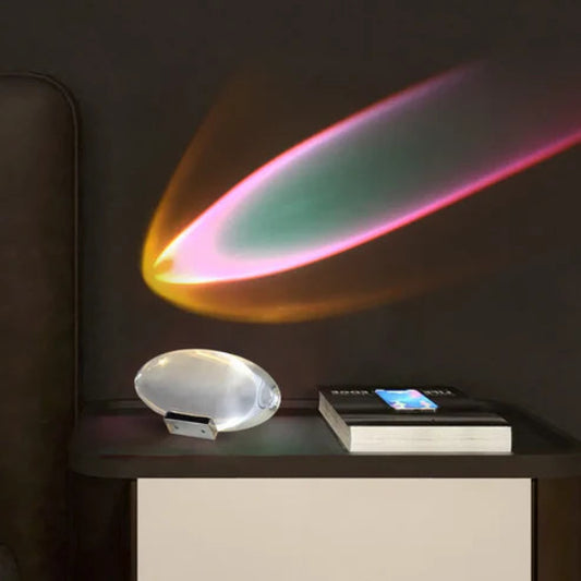 Sunset Crystal Table Lamp - Switch Button - Led Power