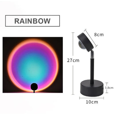 Sunset Projector Lamp - LED - USB Power Supply