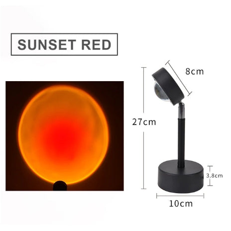 Sunset Projector Lamp - LED - USB Power Supply