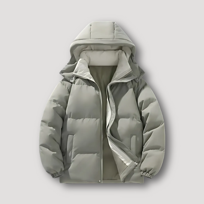 Casual Insulated Hooded Puffer Jacket