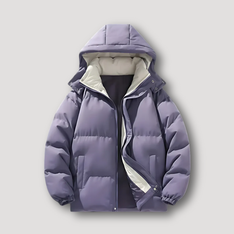 Casual Insulated Hooded Puffer Jacket