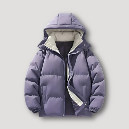 Casual Insulated Hooded Puffer Jacket