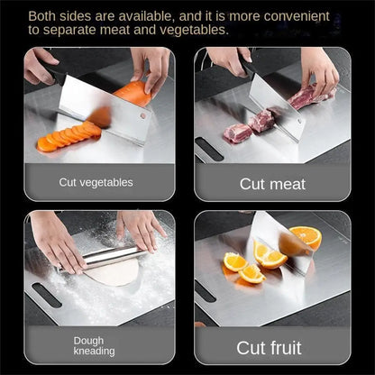 Titanix - Anti-Mould Cutting Board – 316 Stainless Steel - Double-Sided