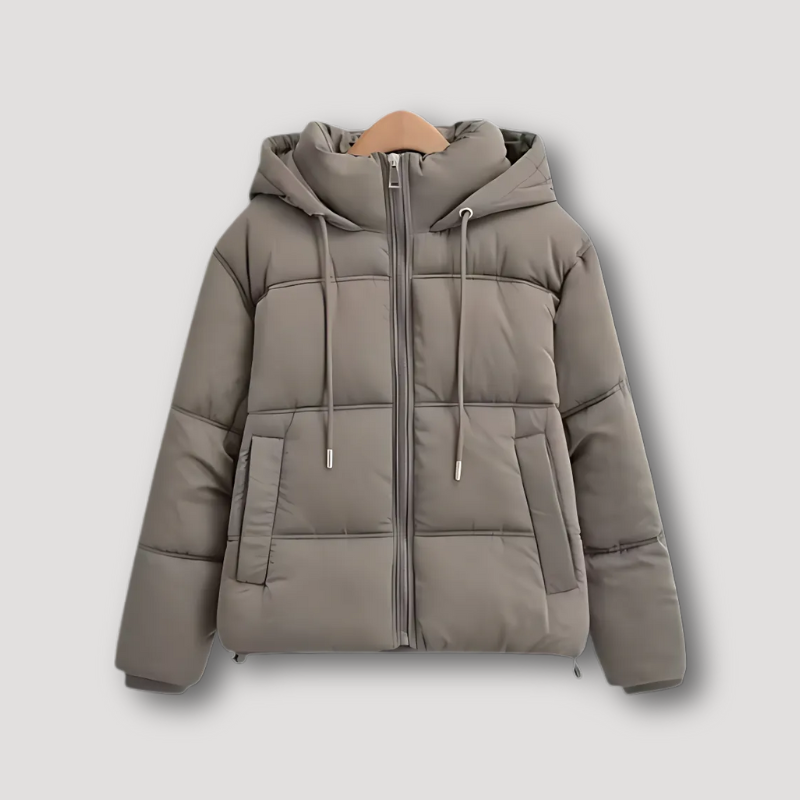 Winter Women Puffer Jacket with Hood