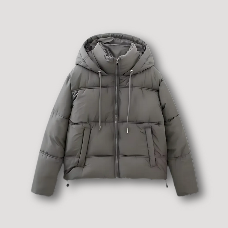 Winter Women Puffer Jacket with Hood