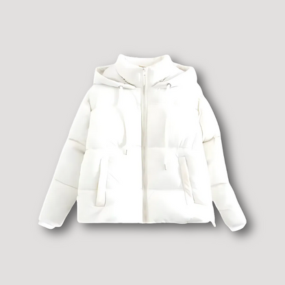 Winter Women Puffer Jacket with Hood