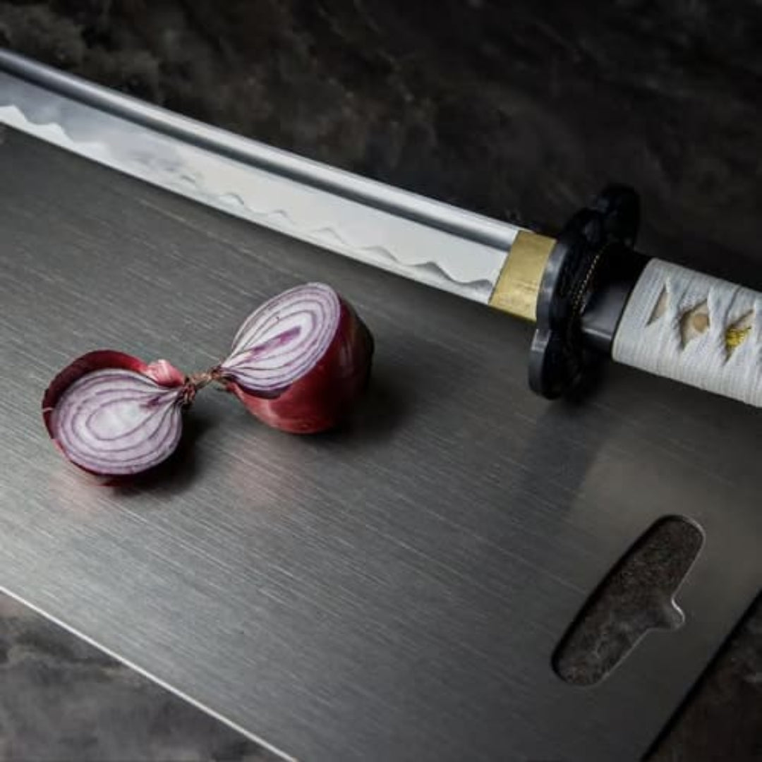 Titanium Cutting Board - Antibacterial - Non Toxic - Odor Resistant
