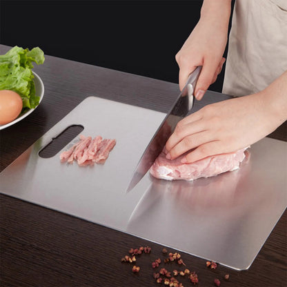 Titanium Cutting Board - Antibacterial - Non Toxic - Odor Resistant