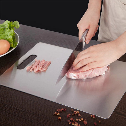 Titanium Cutting Board - Antibacterial - Non Toxic - Odor Resistant