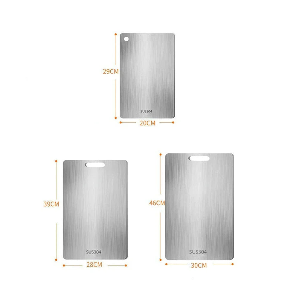 Titanium Cutting Board - Antibacterial - Non Toxic - Odor Resistant