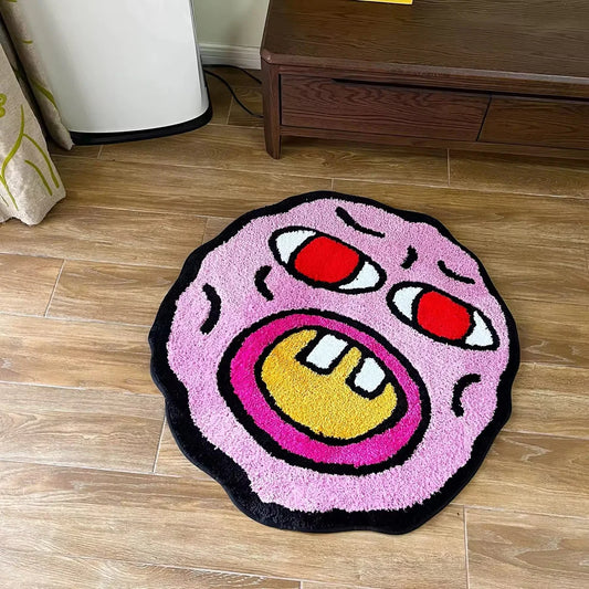 Tufted Bomb Style Rug - Handmade - Gift-Worthy Design