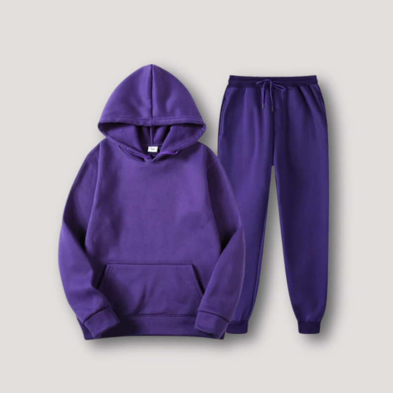 2 Piece Unisex Hoodie and Jogger Suit Sets