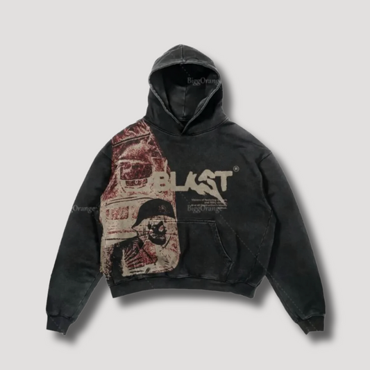 Y2k Streetwear Anime Hoodie | Blast