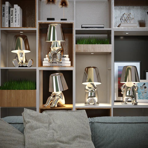 Elegant Unique Lamp Design - Cordless - Built-in Battery