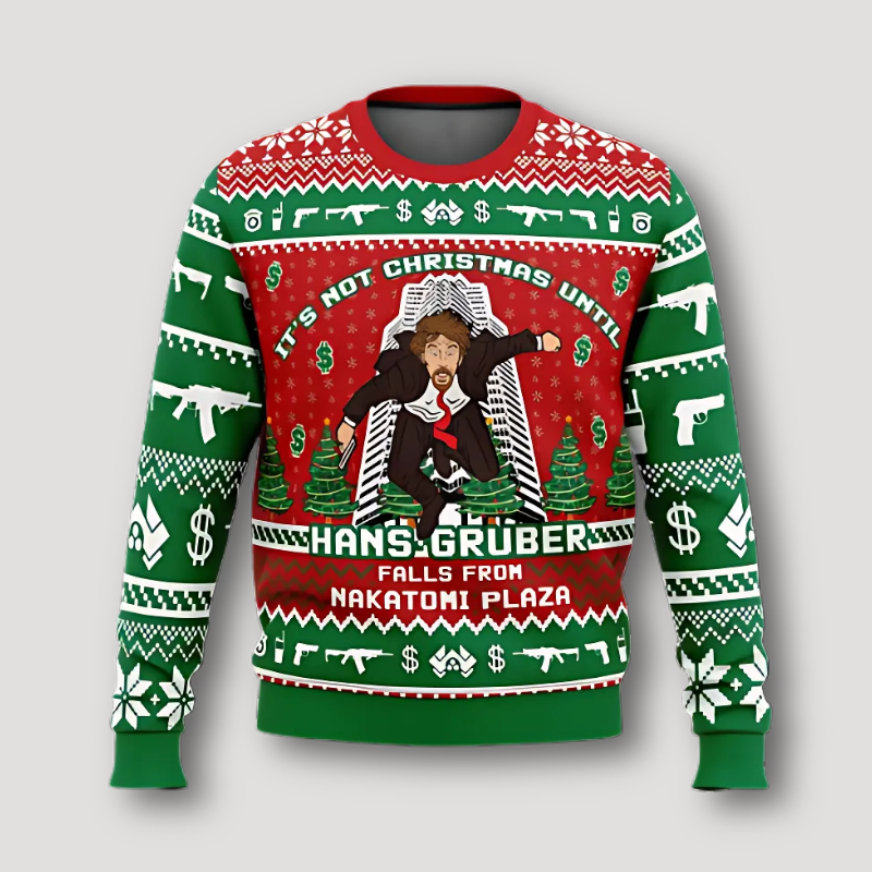 Festive Knit Hans Gruber Australia Christmas Sweater