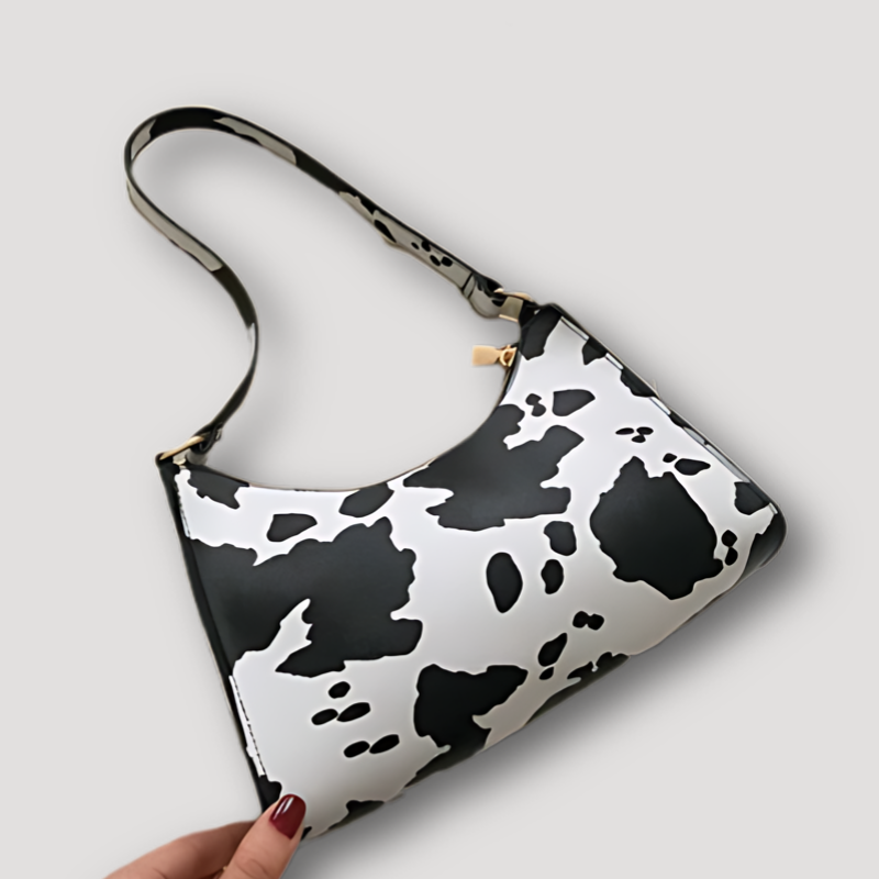 Animal Pattern Underarm PU Leather Purse Shoulder Bag