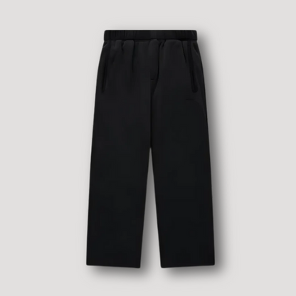 Straight Leg Fleece Pants for Men