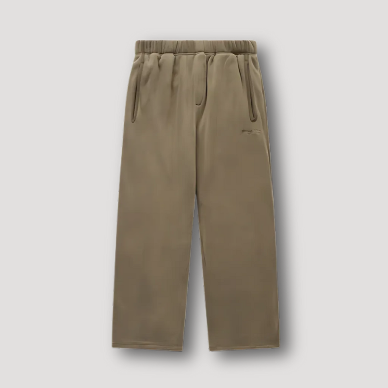 Straight Leg Fleece Pants for Men