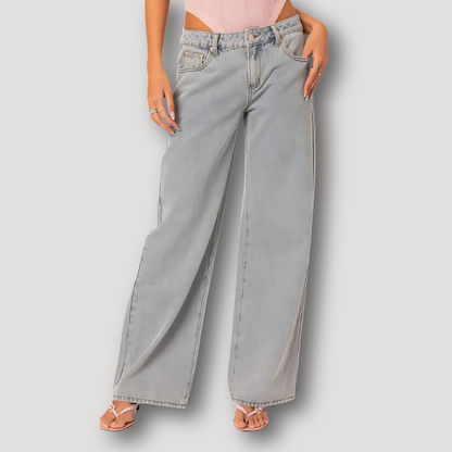 Women's High Waisted Wide Leg Jeans