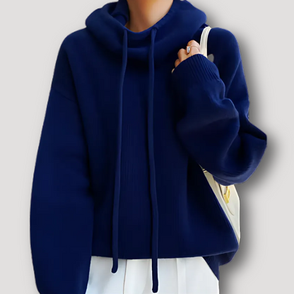 Wide Hood Oversized Winter Hoodie for Women