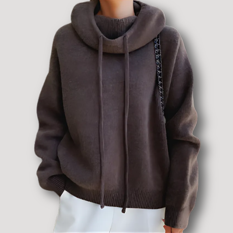 Wide Hood Oversized Winter Hoodie for Women