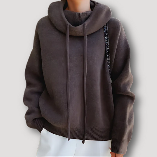 Wide Hood Oversized Winter Hoodie for Women