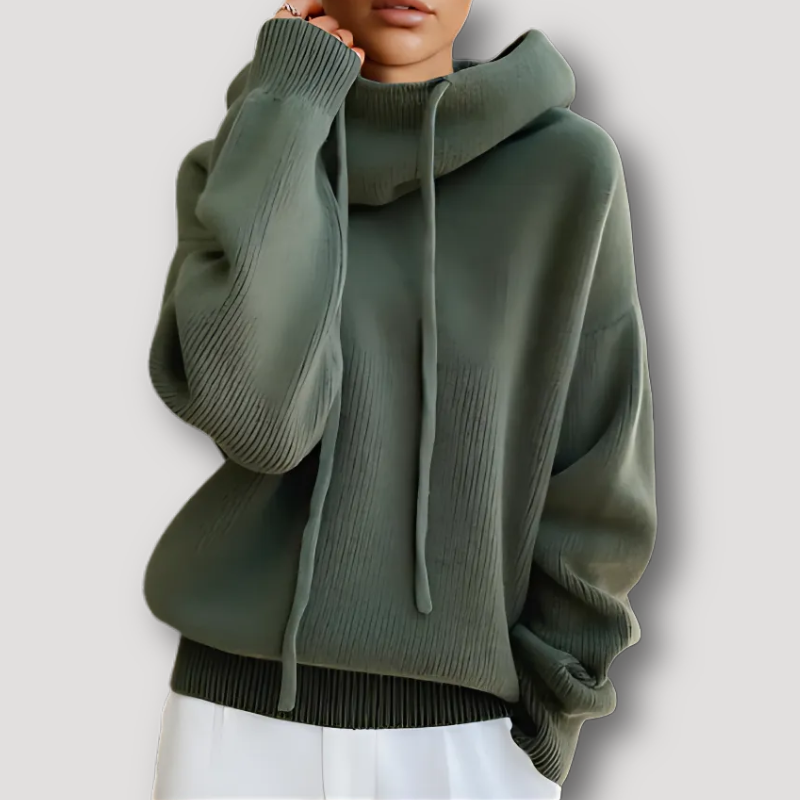 Wide Hood Oversized Winter Hoodie for Women