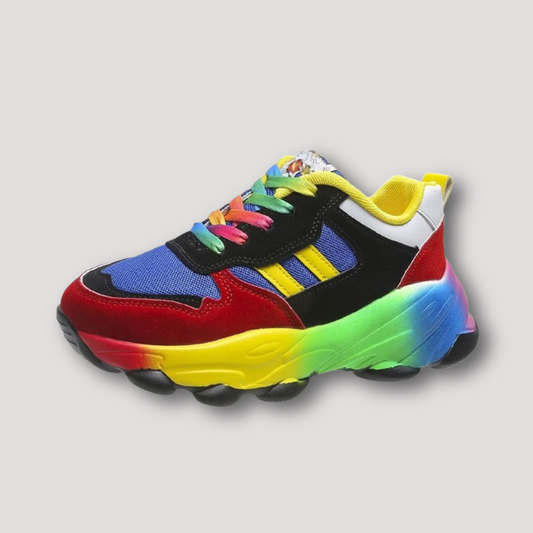 Sports Running Footwear Rainbow Chunky Sneakers