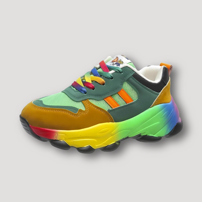 Sports Running Footwear Rainbow Chunky Sneakers