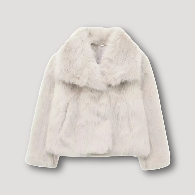 Trendy Luxe Faux Fur Jacket Women