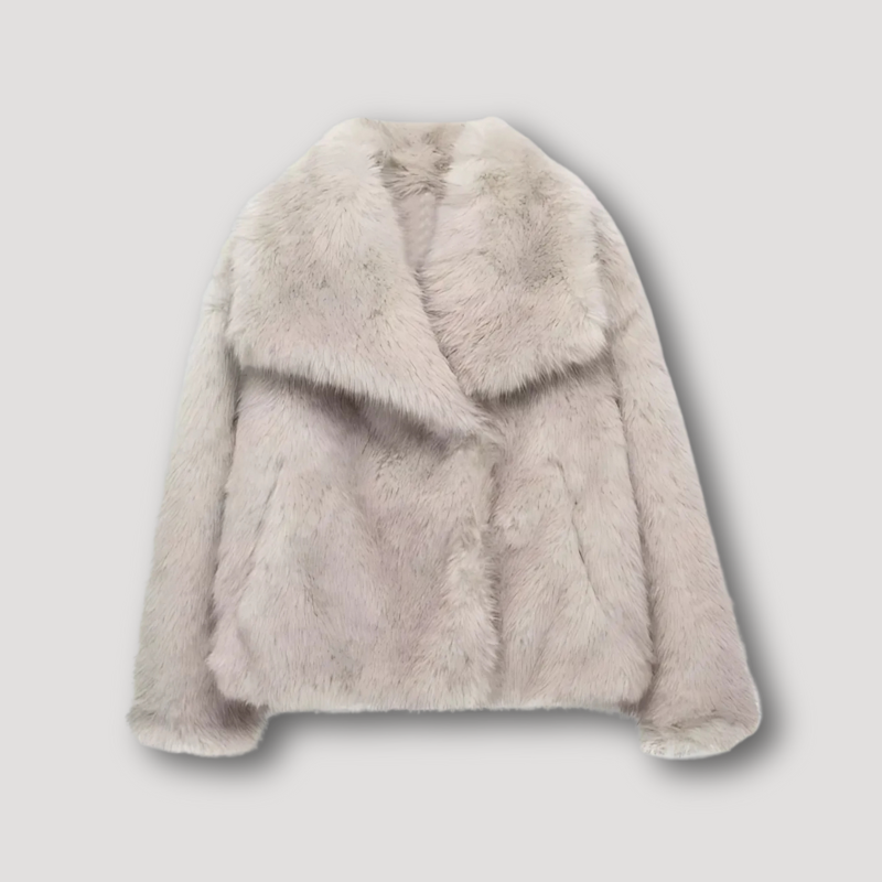 Trendy Luxe Faux Fur Jacket Women