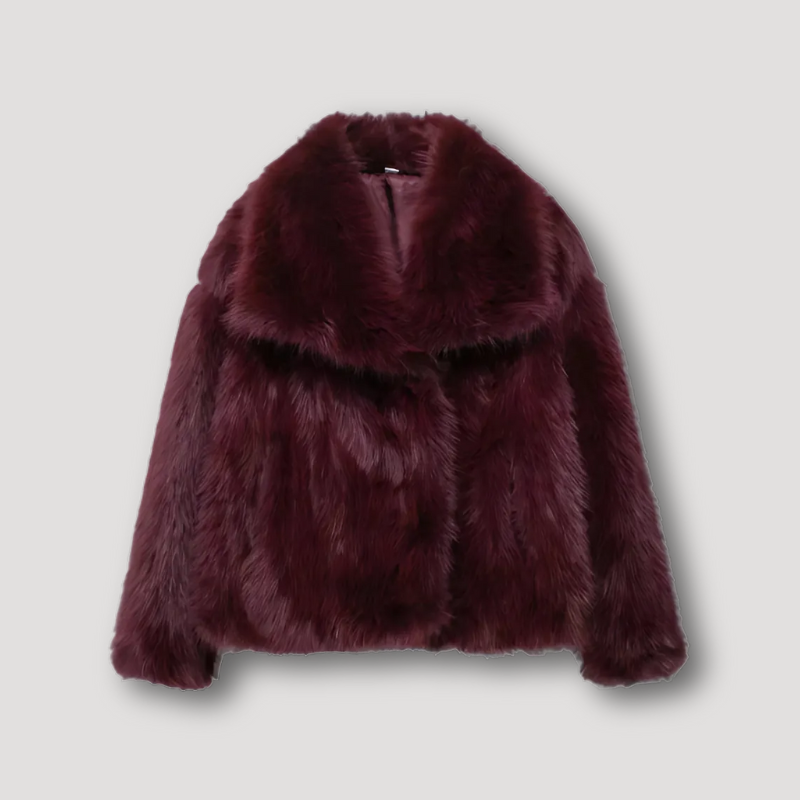 Trendy Luxe Faux Fur Jacket Women